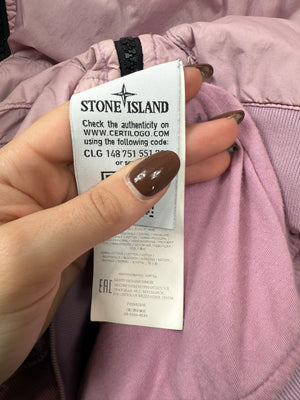 Stone Island Pink Crinkle Reps Jacket