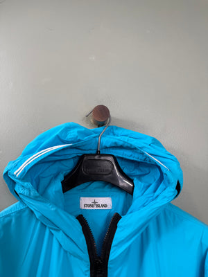 Stone Island Aqua Blue Skin Touch Jacket