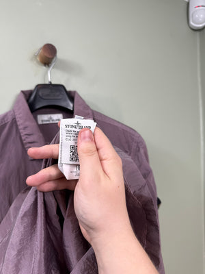 Stone Island Rose Quartz Nylon Metal Overshirt