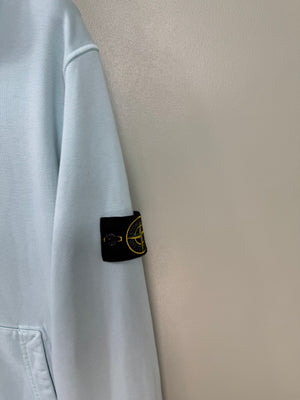 Stone Island Baby Blue Hoodie