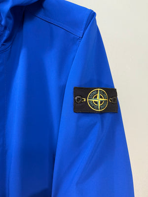 Stone Island Blue Soft Shell Jacket