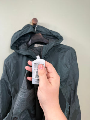 Stone Island Dark Green Nylon Metal Watro Jacket