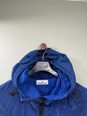 Stone Island Blue Nylon Metal Jacket