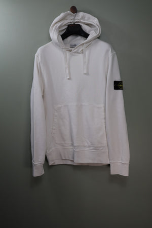 Stone Island White Hoodie