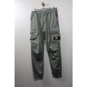 Stone Island Khaki RE-T Cargo Bottoms