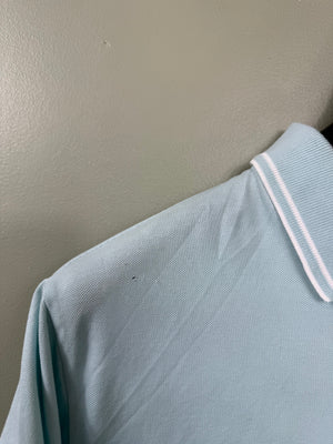 Stone Island Baby Blue Slim Fit Polo