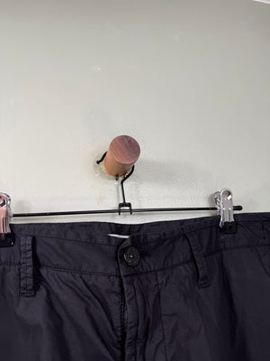 Stone Island Black RE Cargo Shorts