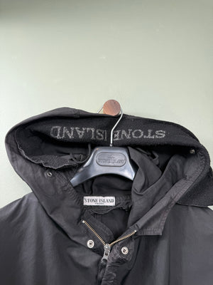 Stone Island Black David TC Fishtail Parka Jacket