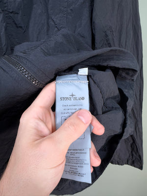 Stone Island Black Nylon Metal Overshirt