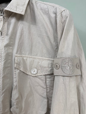 Stone Island Beige Ghost Overshirt