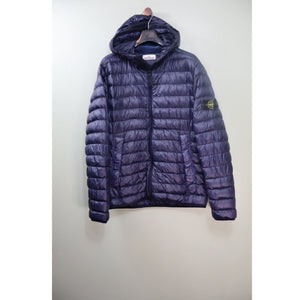 Stone Island Navy Garment Dyed Down Jacket