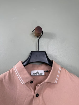 Stone Island Beige Slim Fit Polo