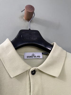Stone Island Pastel Green Polo Shirt