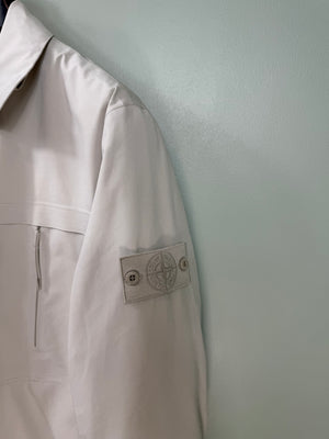 Stone Island Beige Ghost Tank Shield Jacket