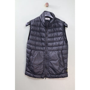 Stone Island Black Micro Yarn Down Gilet