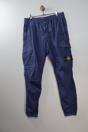 Stone Island Navy RE-T Cargo Bottoms