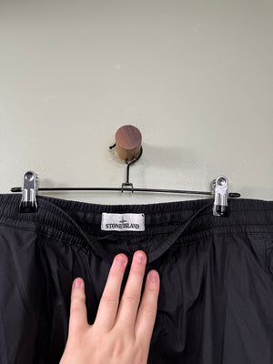 Stone Island Black RE-T Cargo Bottoms