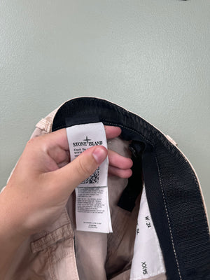 Stone Island Beige SL Cargo Bottoms