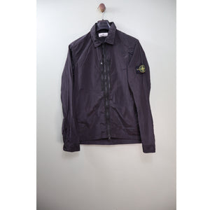 Stone Island Black Nylon Metal Overshirt