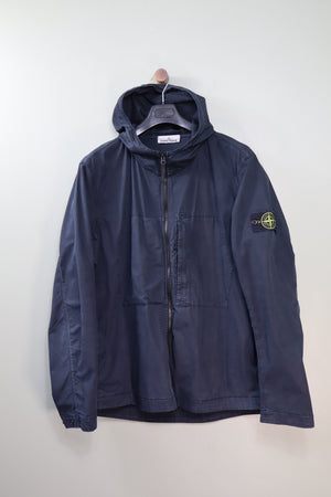 Stone Island Navy Supima Cotton Jacket