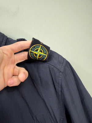 Stone Island Navy Dual Lined Overshirt