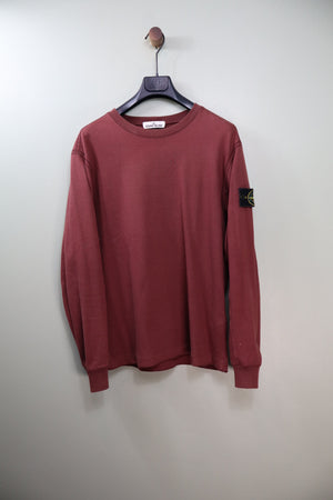 Stone Island Burgundy Jumper
