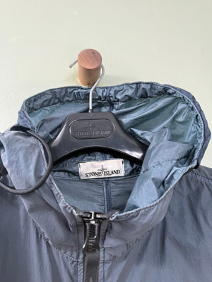 Stone Island Deep Blue Lamy Velour Jacket