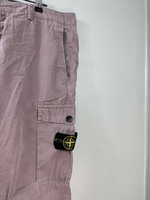 Stone Island Slate Grey Cargo Bottoms