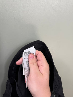 Stone Island Black RE-T Cargo Bottoms