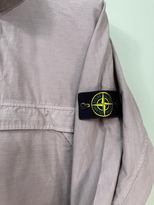 Stone Island Grey Smock Overshirt