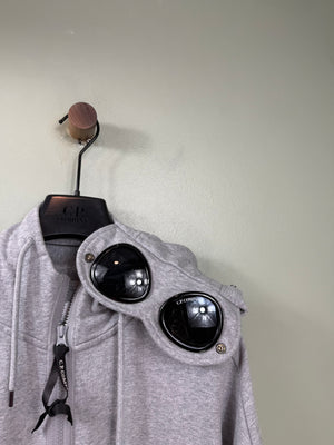 C.P. Company Grey Goggle Hoodie