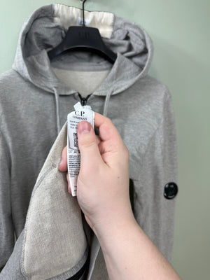 C.P. Company Grey Zipped Hoodie