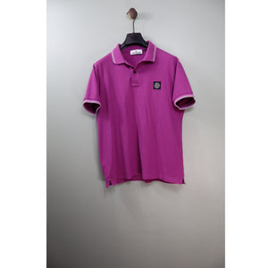 Stone Island Purple Slim Fit Polo