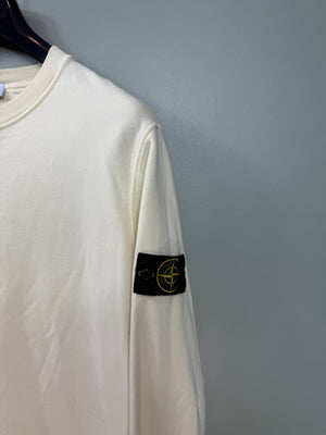 Stone Island Pastel Yellow Jumper