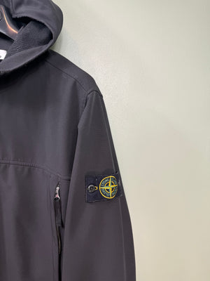 Stone Island Black Soft Shell Jacket