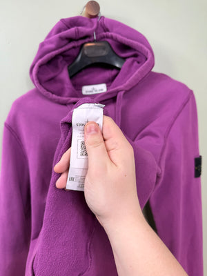 Stone Island Purple Hoodie