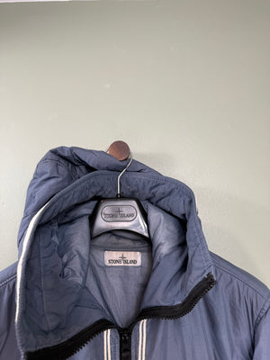 Stone Island Blue Crinkle Reps Jacket