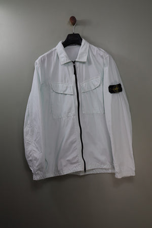 Stone Island Mint Green Overshirt