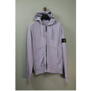 Stone Island Lavender Zipped Hoodie