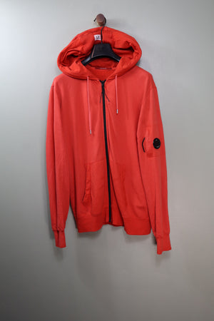 C.P. Company Coral Zipped Hoodie
