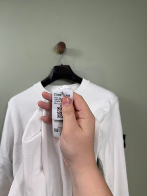 Stone Island White Jumper