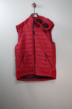 C.P. Company Red Padded Shell Gilet