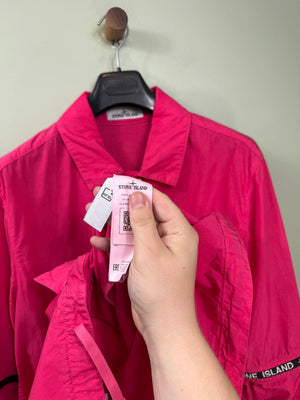 Stone Island Pink Cupro Nylon TC Jacket