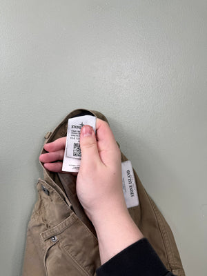 Stone Island Khaki RE-T Chinos