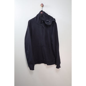C.P. Company Black Goggle Hoodie