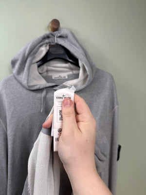Stone Island Grey Hoodie