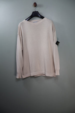 Stone Island Beige Knit Jumper