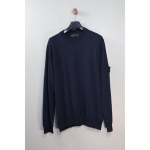 Stone Island Navy Ghost Knit Jumper