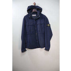 Stone Island Navy Soft Shell Jacket