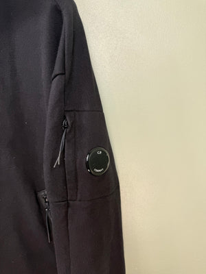 C.P. Company Black 1/4 Zip Jumper